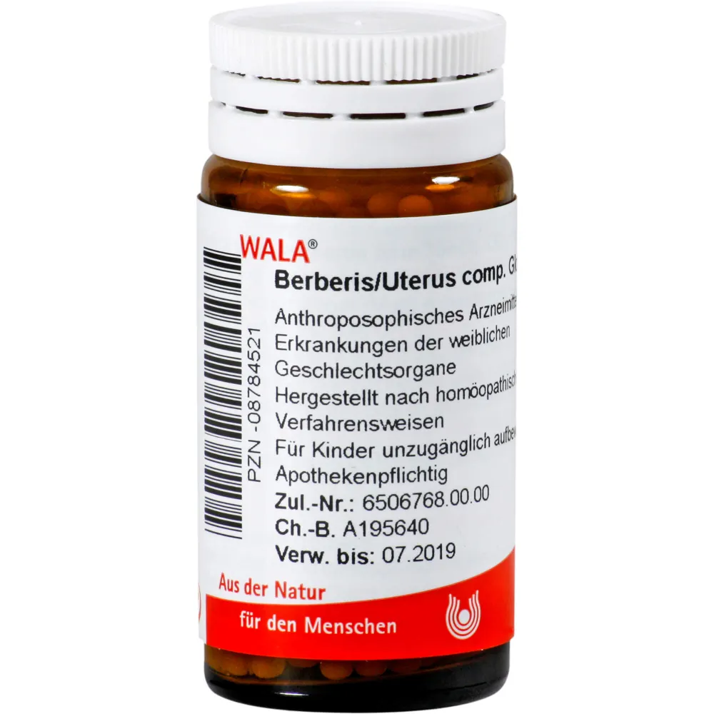 Berberis/Uterus comp.Globuli 20 g