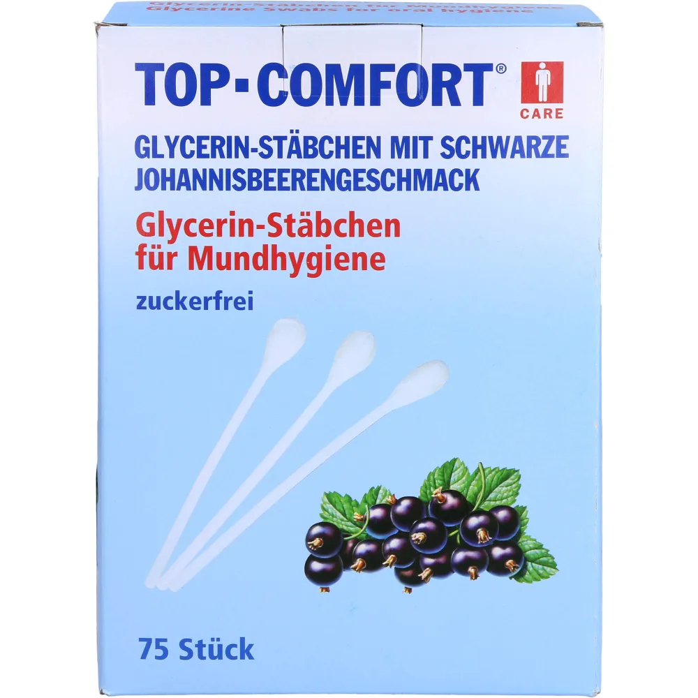 Mundpflegestäbchen schwarze Johannisbeere 75 St