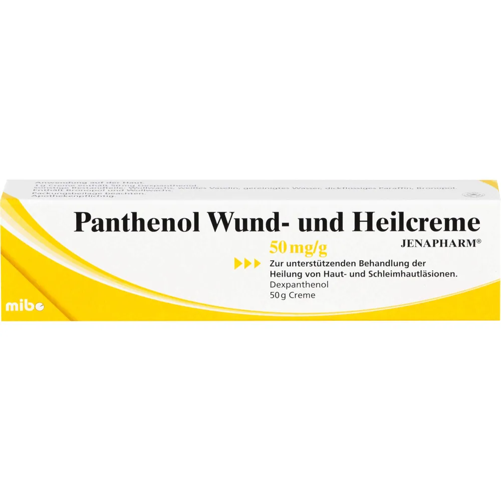 Panthenol Wund- und Heilcreme Jenapharm 50 g