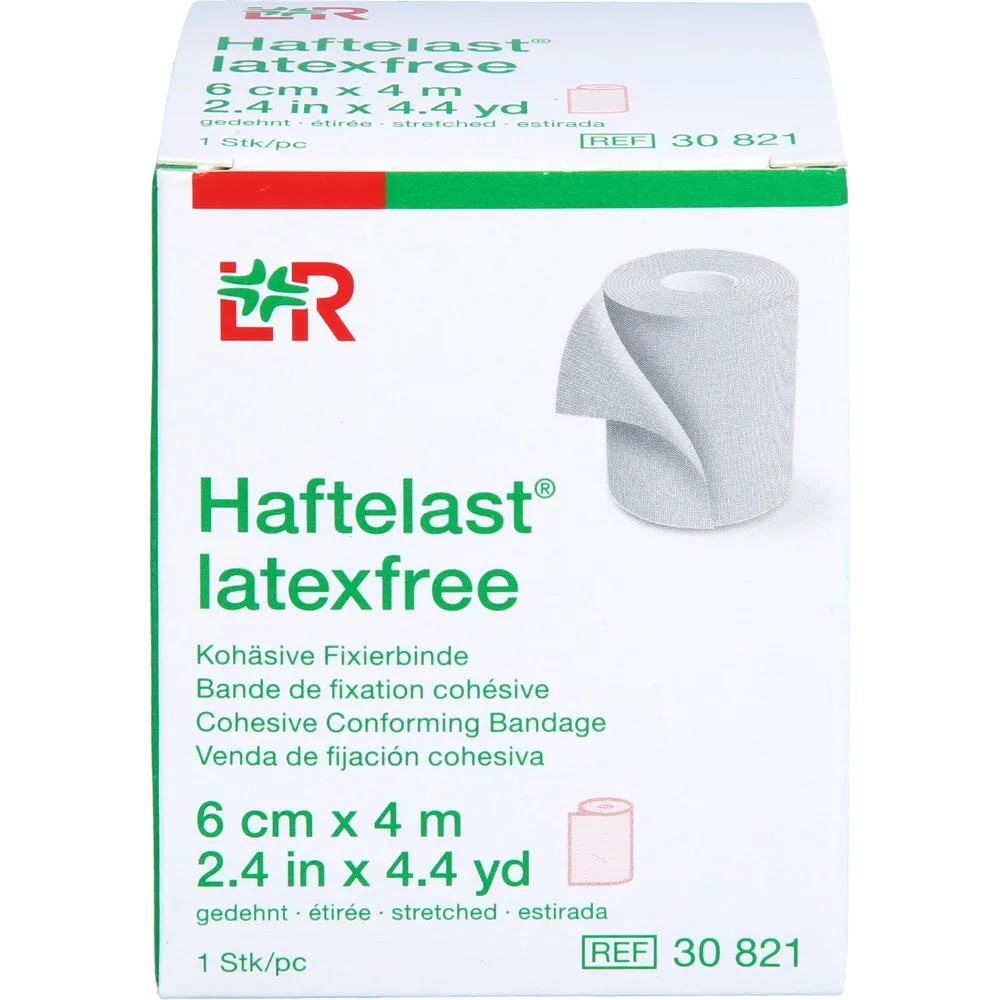 Haftelast Fixierb.kohäs.latexfrei 6 cmx4 m creme 1 St
