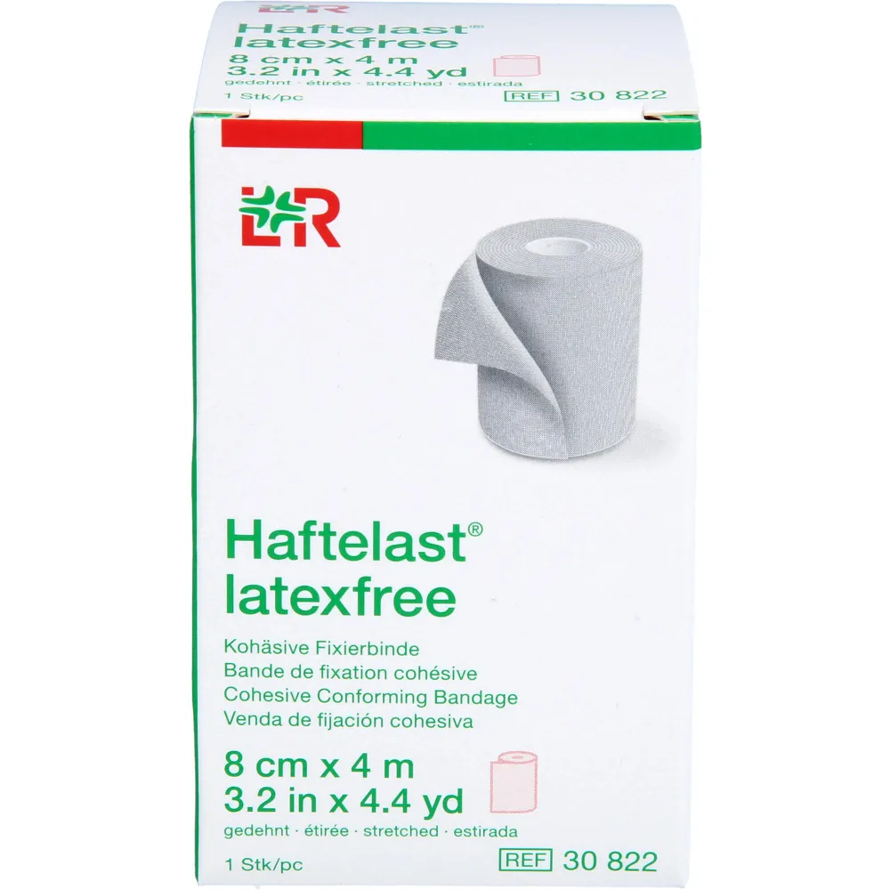 Haftelast Fixierb.kohäs.latexfrei 8 cmx4 m creme 1 St