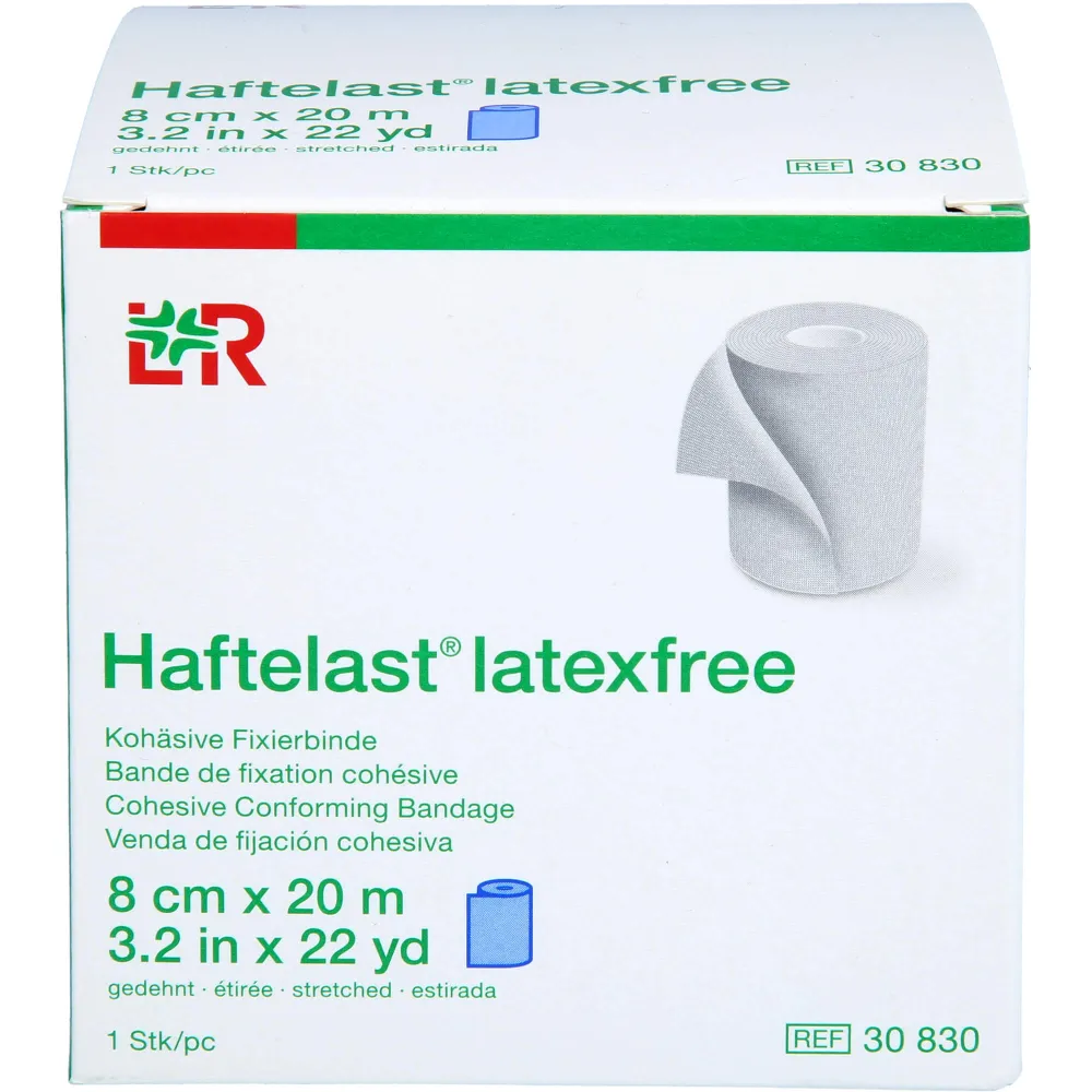 Haftelast Fixierb.kohäs.latexfrei 8 cmx20 m blau 1 St