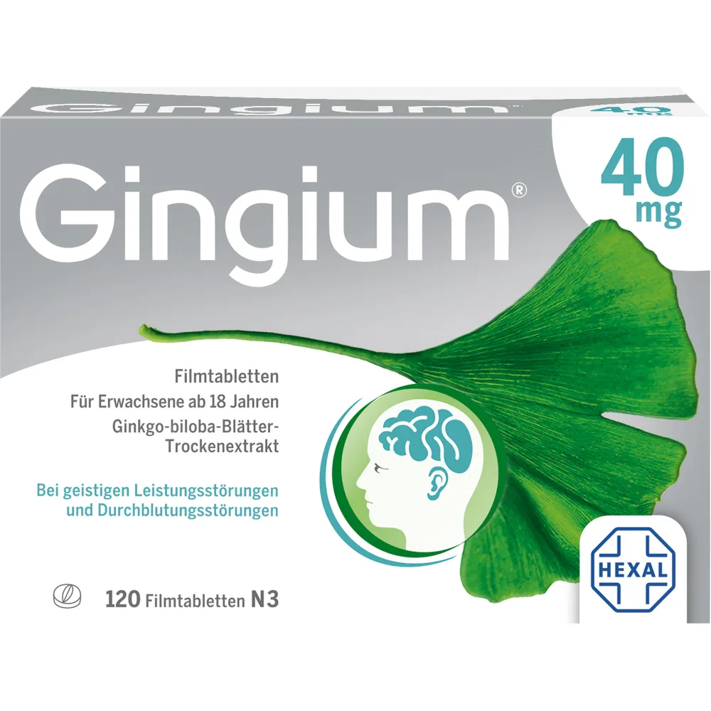 Gingium 40 mg Filmtabletten 120 St