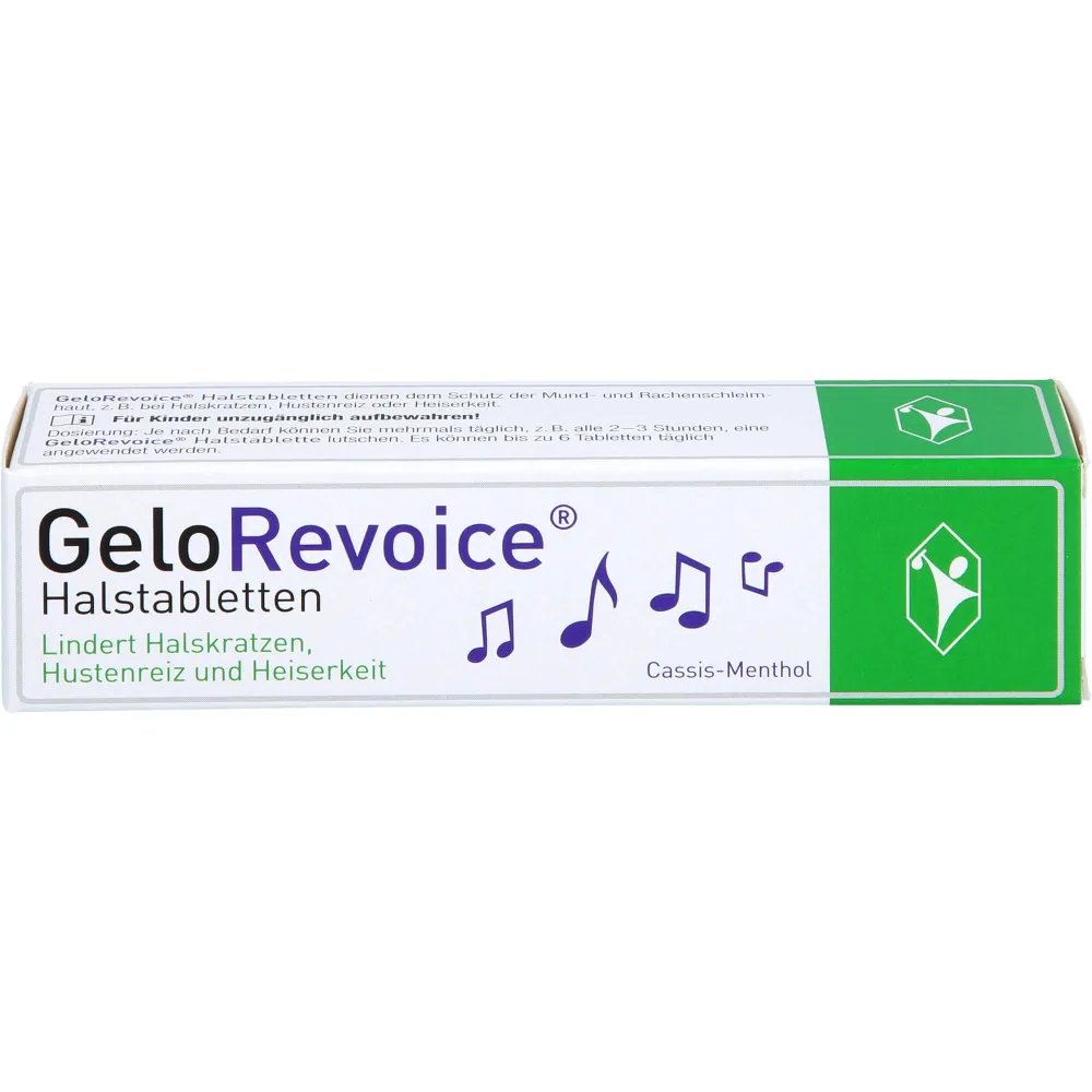 Gelorevoice Halstabletten Cassis-Menthol Lut.-Tab. 20 St