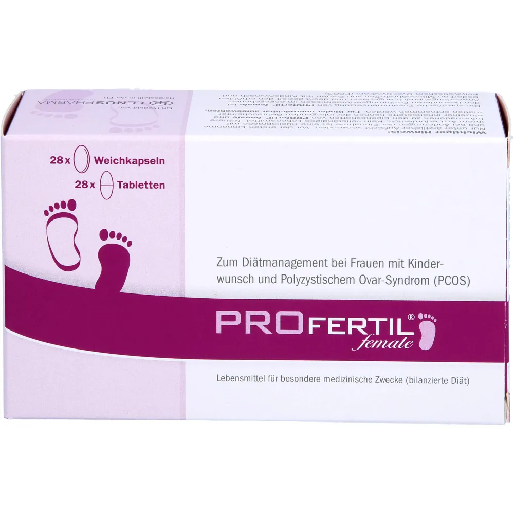 Profertil female Tbl./Kps.Kombipckg.1 Monat 1 St