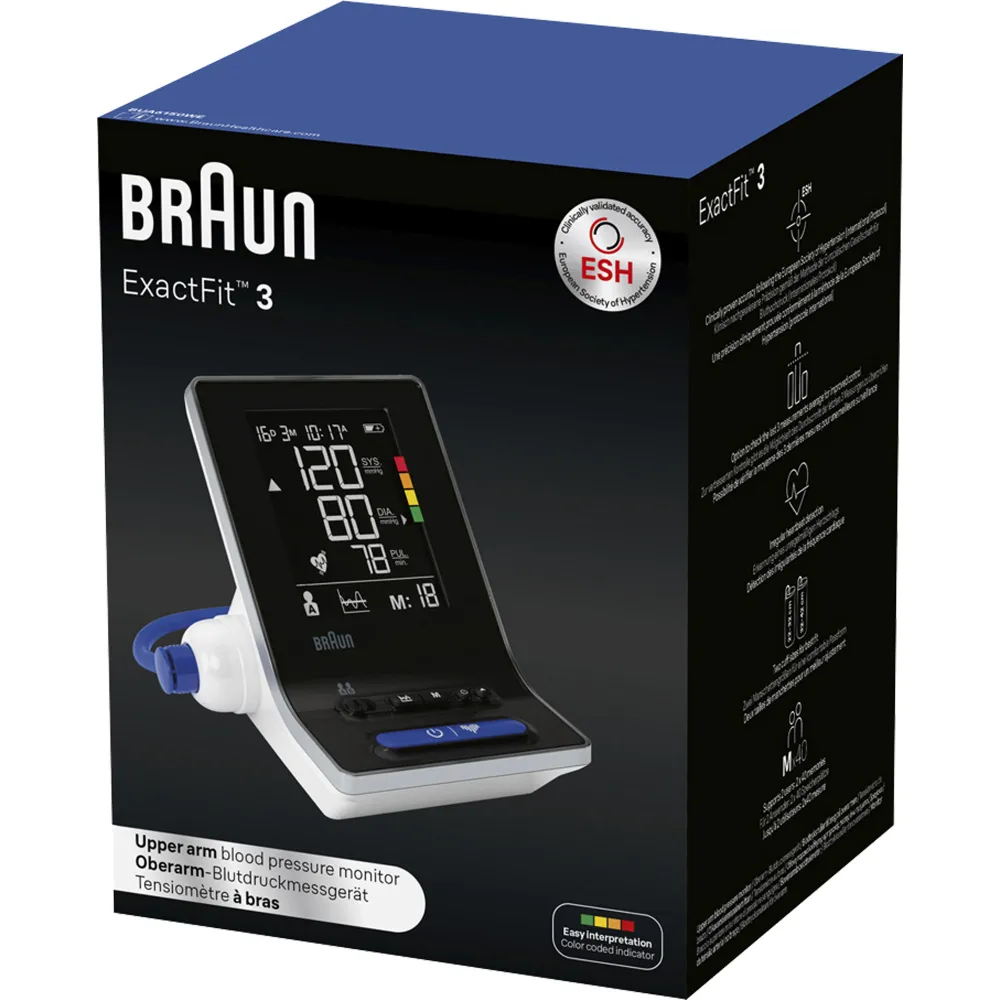 Braun Blutdruckmessgerät ExactFit3 Oberarm Bua6150 1 St