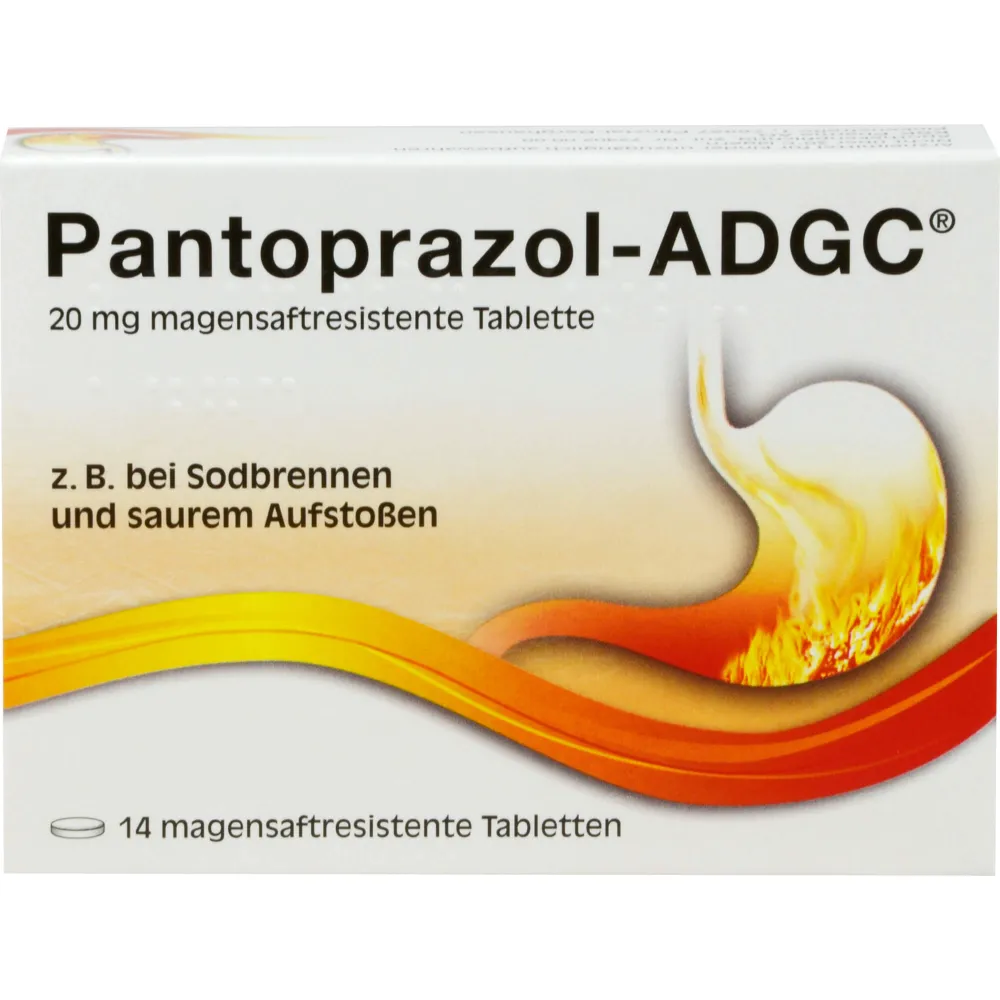 Pantoprazol Adgc 20 mg magensaftres.Tabletten 14 St