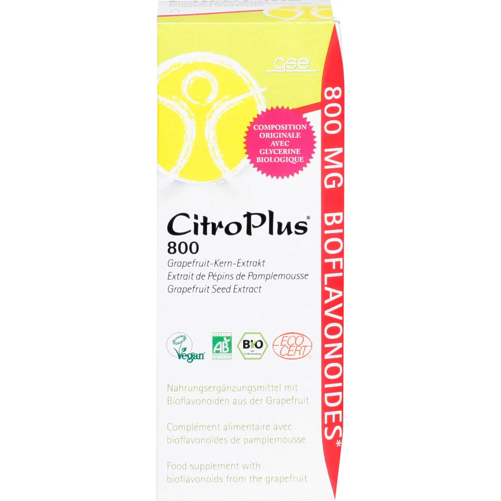 Gse CitroPlus 800 Bio Grapefruit Kern Extr.Liquid. 50 ml