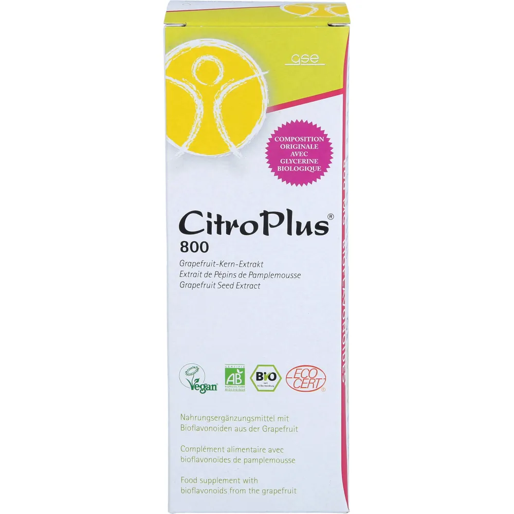 Gse CitroPlus 800 Bio Grapefruit Kern Extr.Liquid. 250 ml