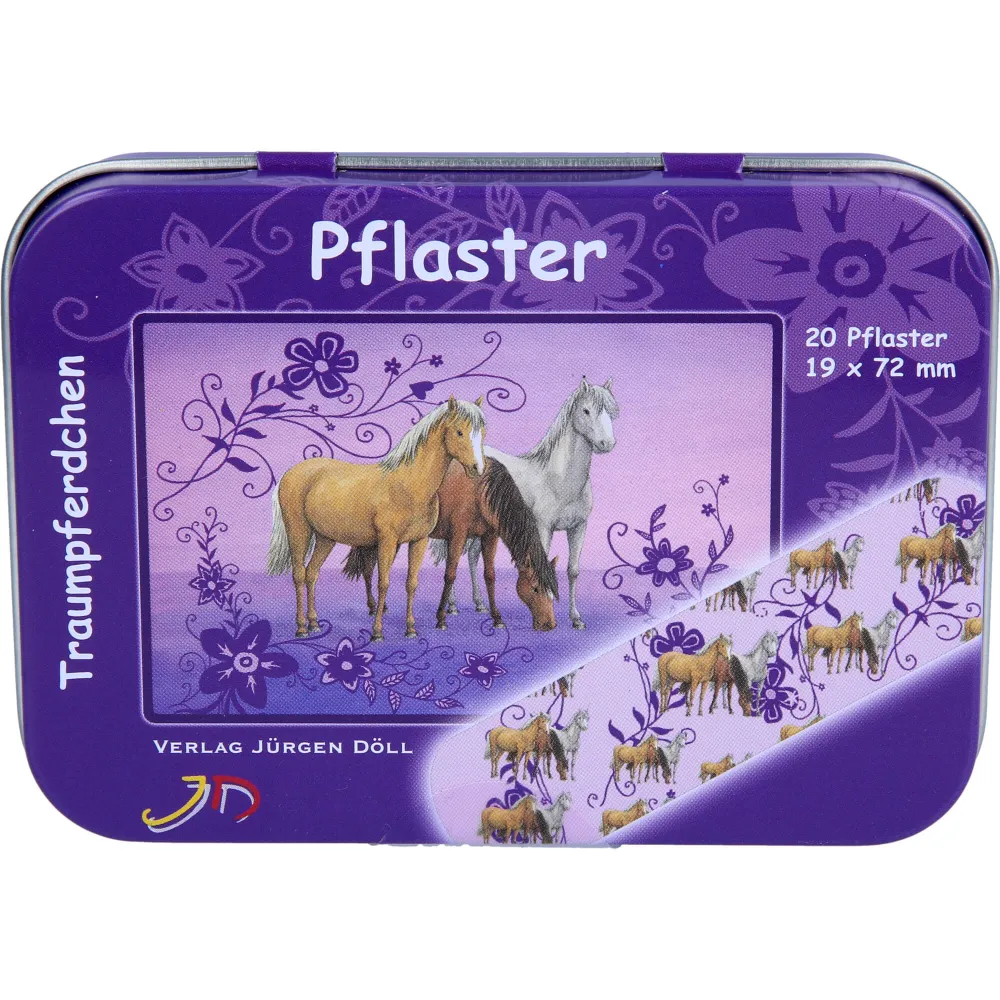 Kinderpflaster Traumpferdchen Dose 20 St