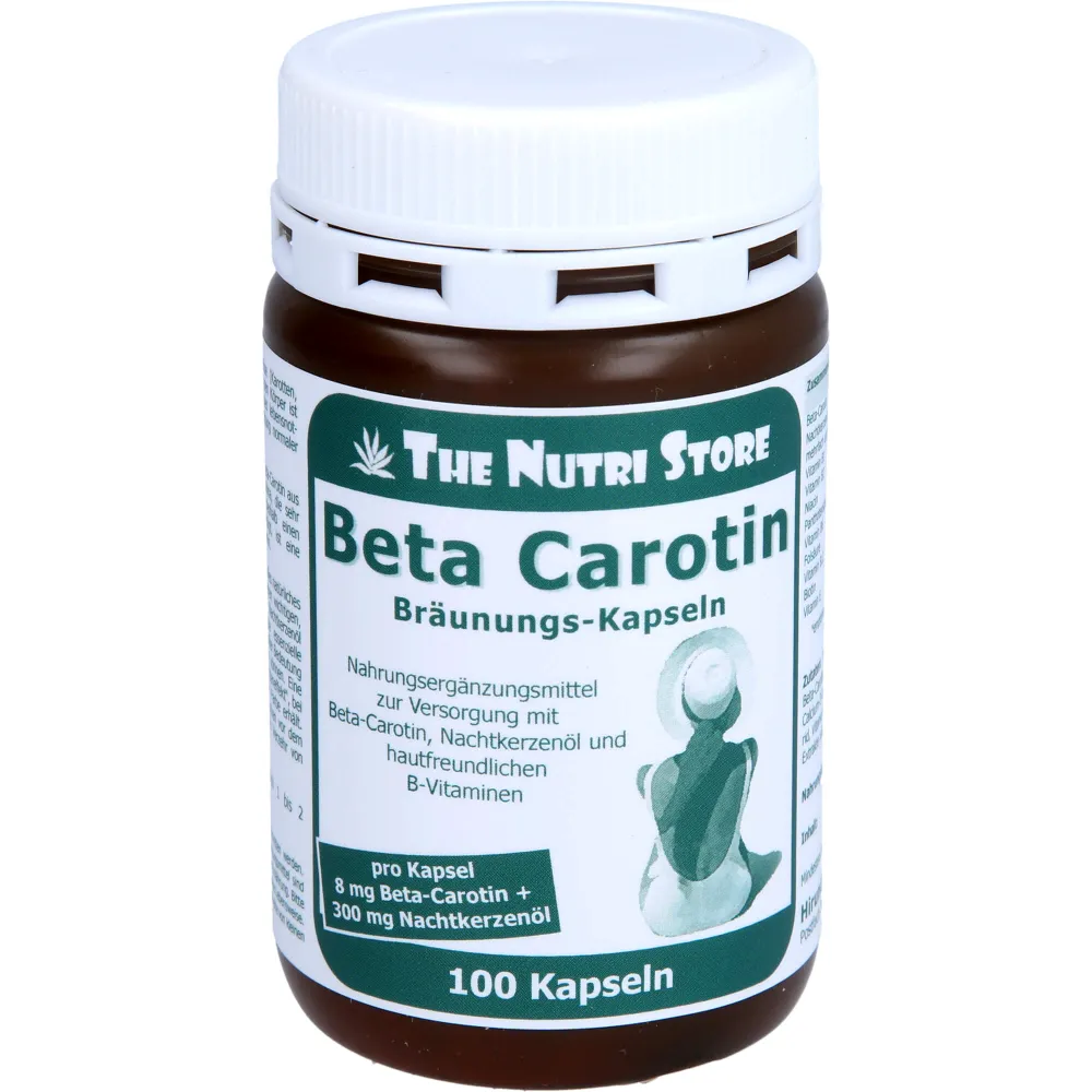 Beta Carotin 8 mg Bräunungskapseln 100 St