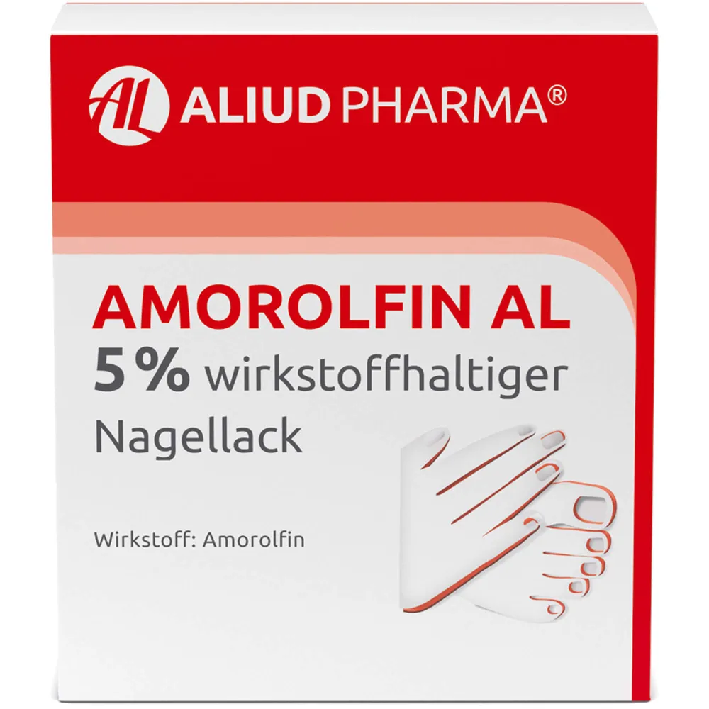 Amorolfin Al 5% wirkstoffhaltiger Nagellack 3 ml
