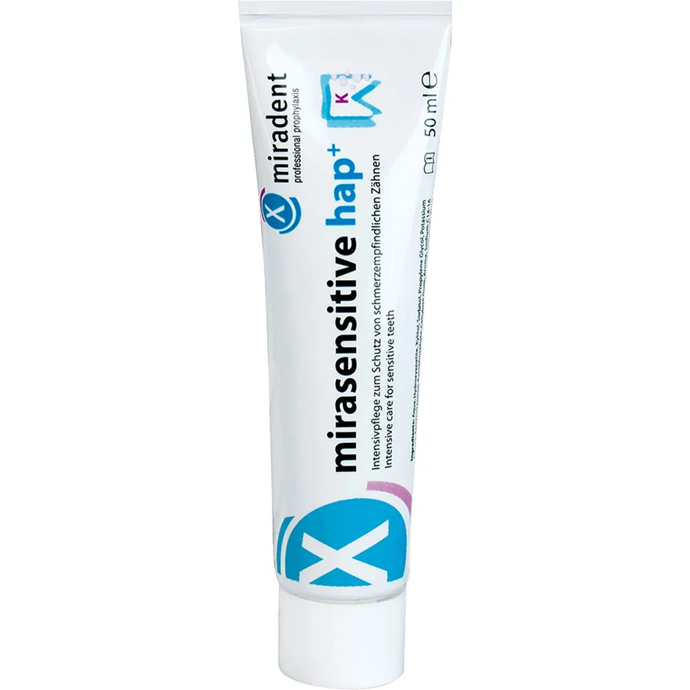 Miradent Zahncreme mirasensitive hap+ 50 ml