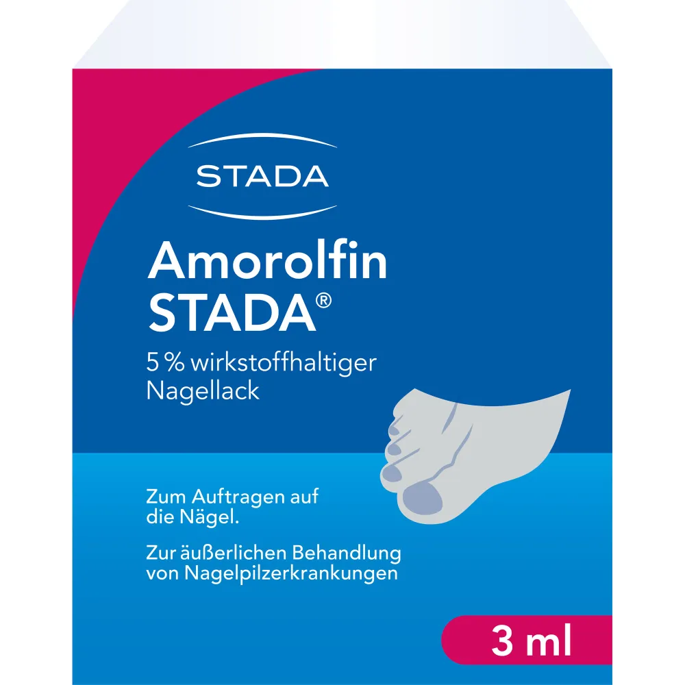 Amorolfin Stada 5% wirkstoffhaltiger Nagellack 3 ml