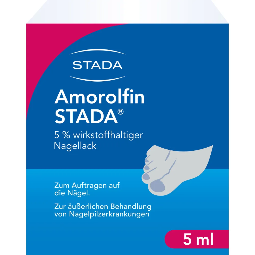 Amorolfin Stada 5% wirkstoffhaltiger Nagellack 5 ml