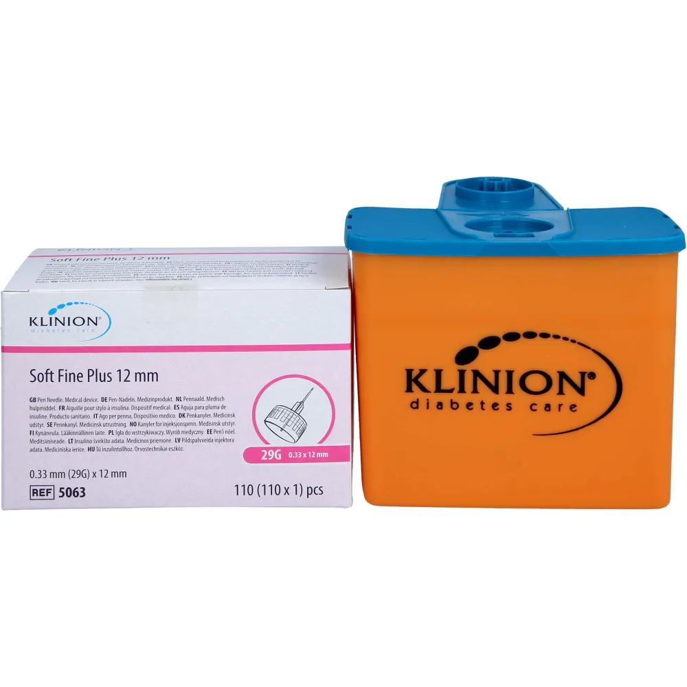 Klinion Soft fine plus Pen-Nadeln 29 G 0,33x12 mm 110 St