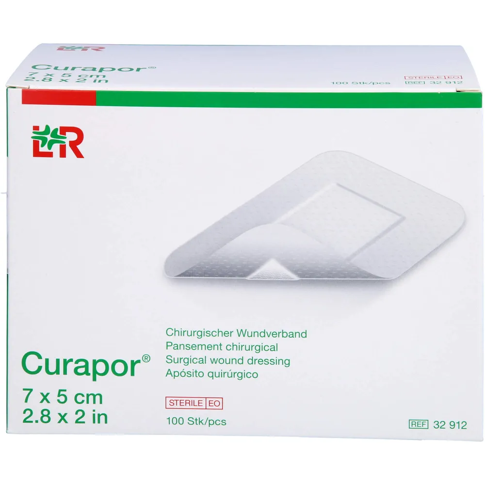 Curapor Wundverband steril 5x7 cm 100 St