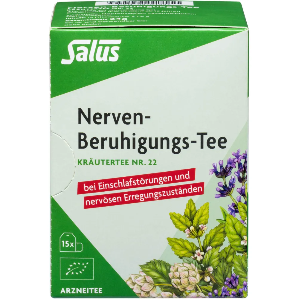 Nerven-Beruhigungs-Tee Kräutertee Nr.22 Bio Salus 15 St