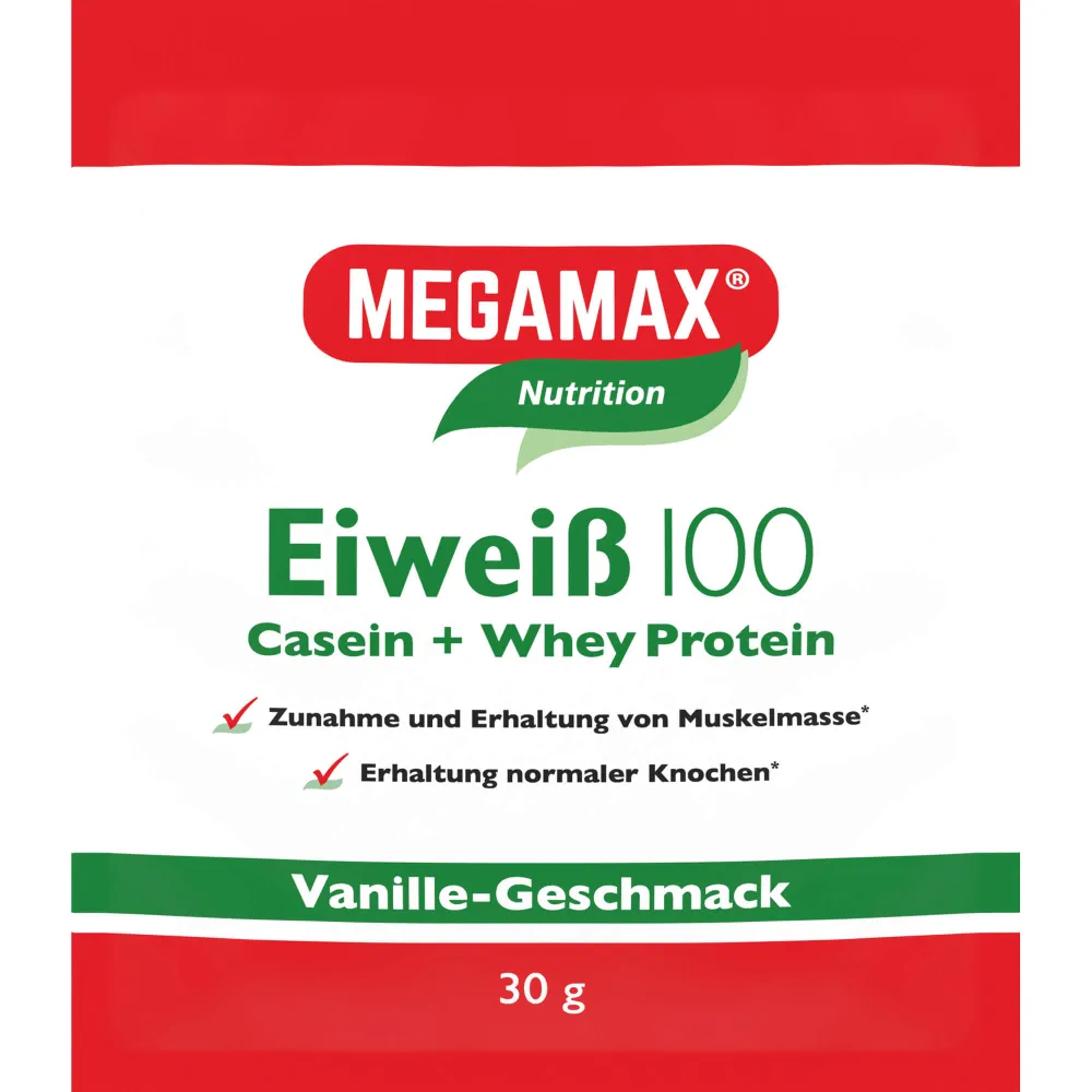 Eiweiss 100 Vanille Megamax Pulver 30 g