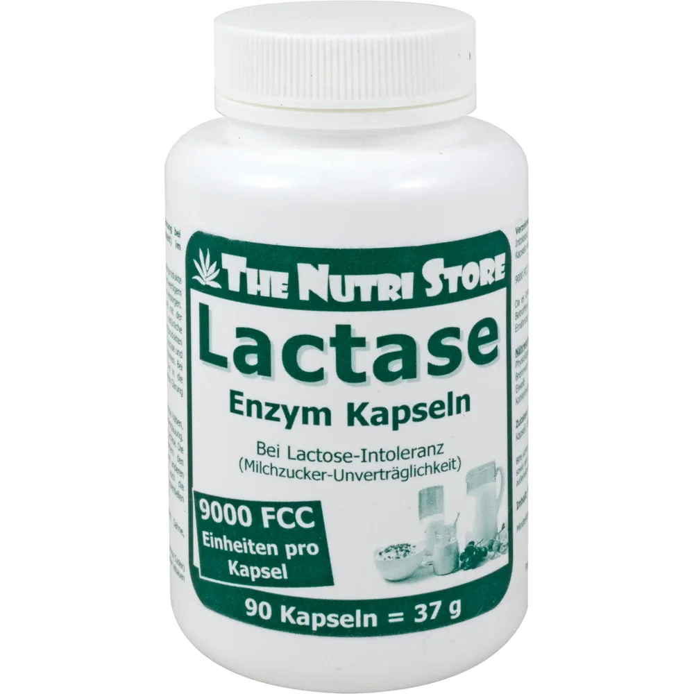 Lactase 9.000 Fcc Enzym Kapseln 90 St