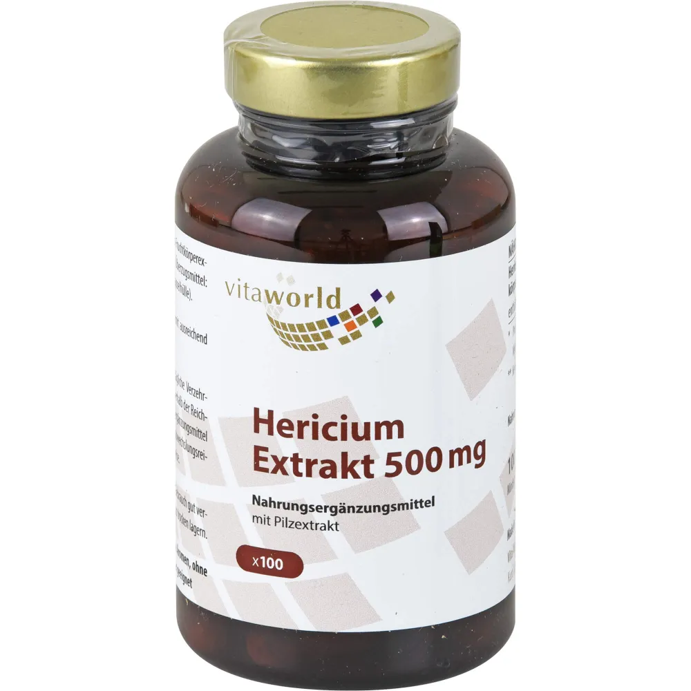 Hericium Extrakt 500 mg Kapseln 100 St