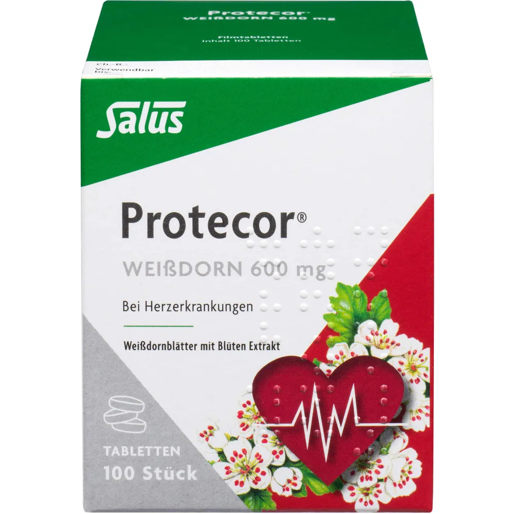 Protecor Weißdorn 600 mg Filmtabletten 100 St