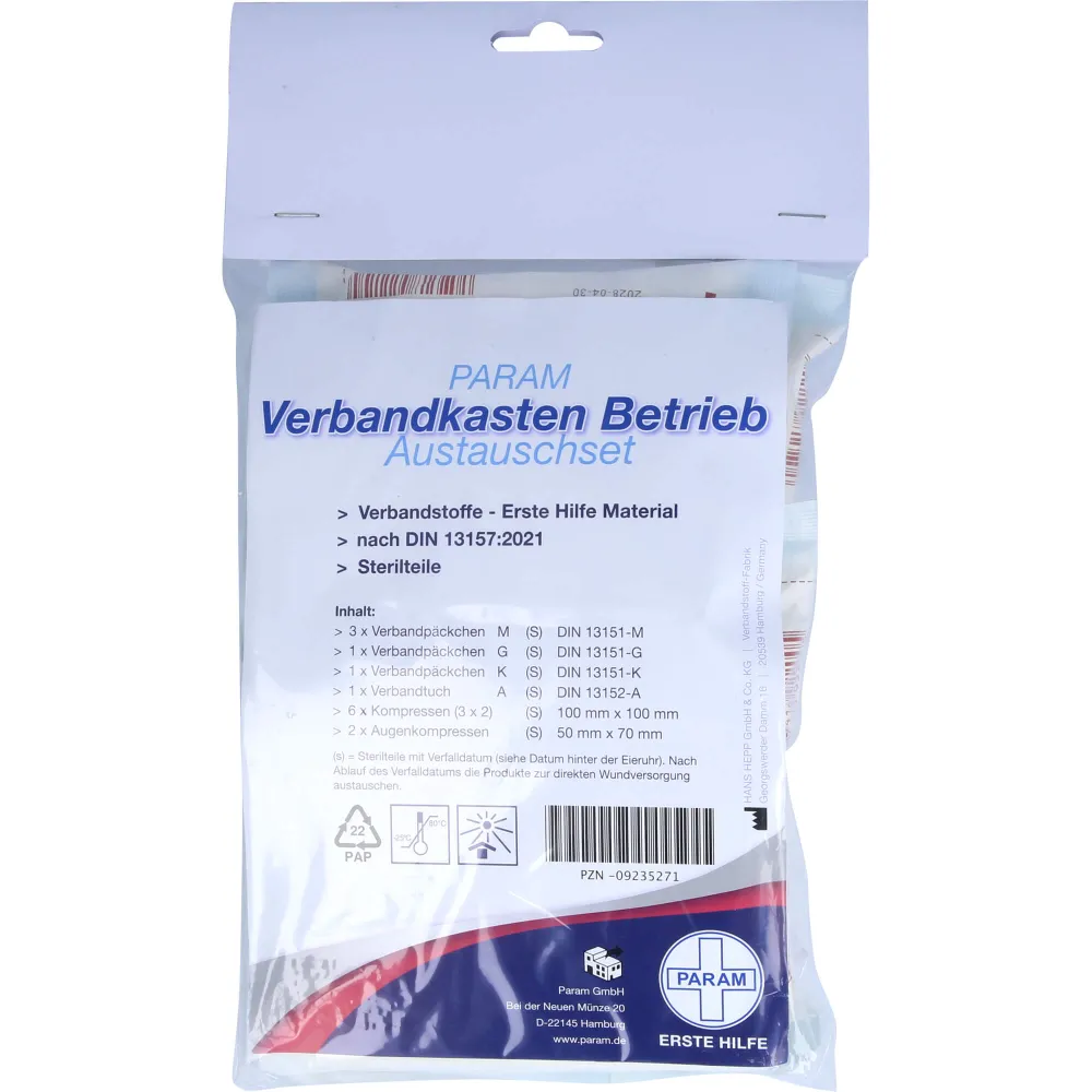 Verbandkasten Austauschset Betrieb 13157 Param 1 St