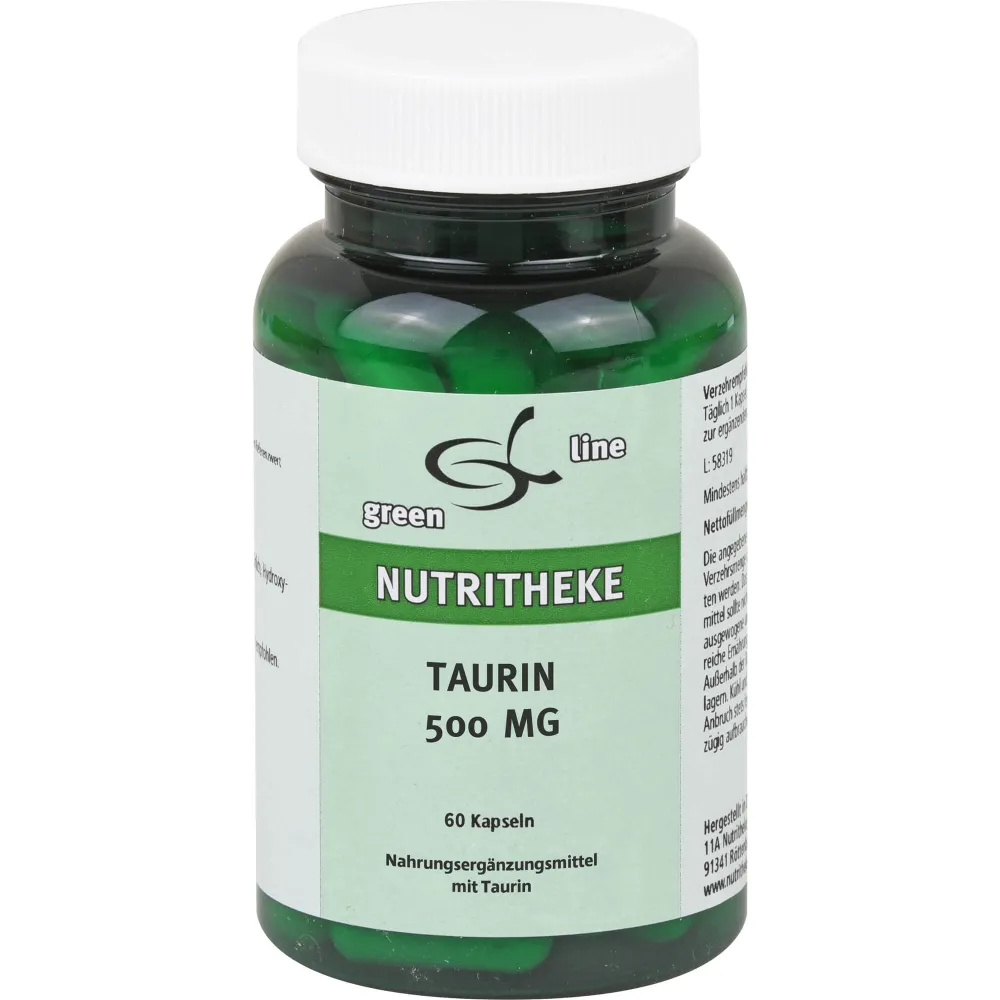 Taurin 500 mg Kapseln 60 St