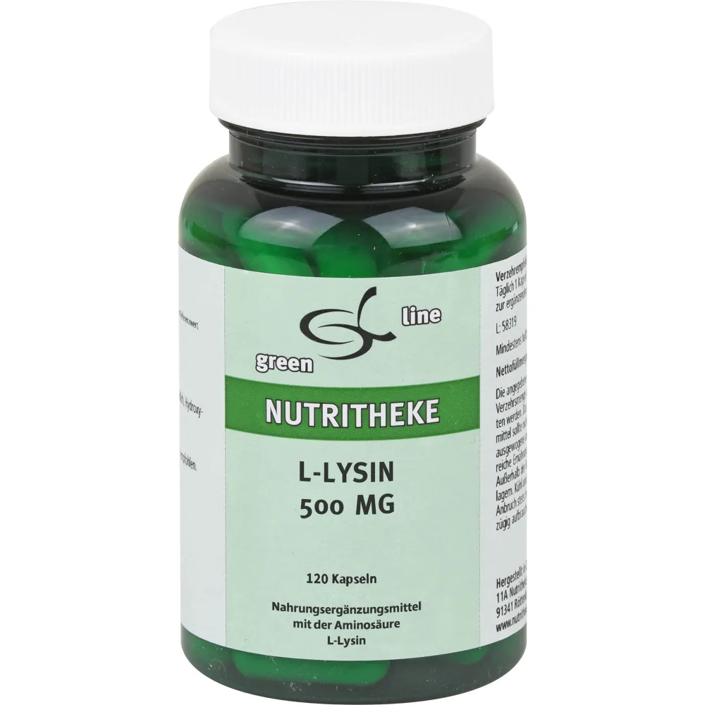 L-Lysin 500 mg Kapseln 120 St