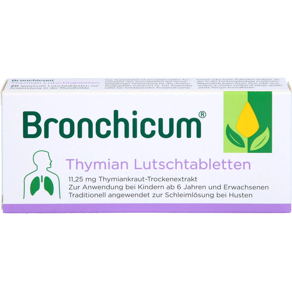 Bronchicum Thymian Lutschtabletten 20 St