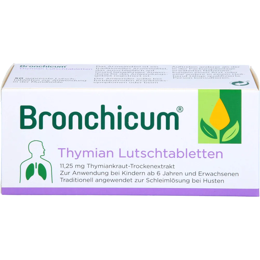 Bronchicum Thymian Lutschtabletten 50 St