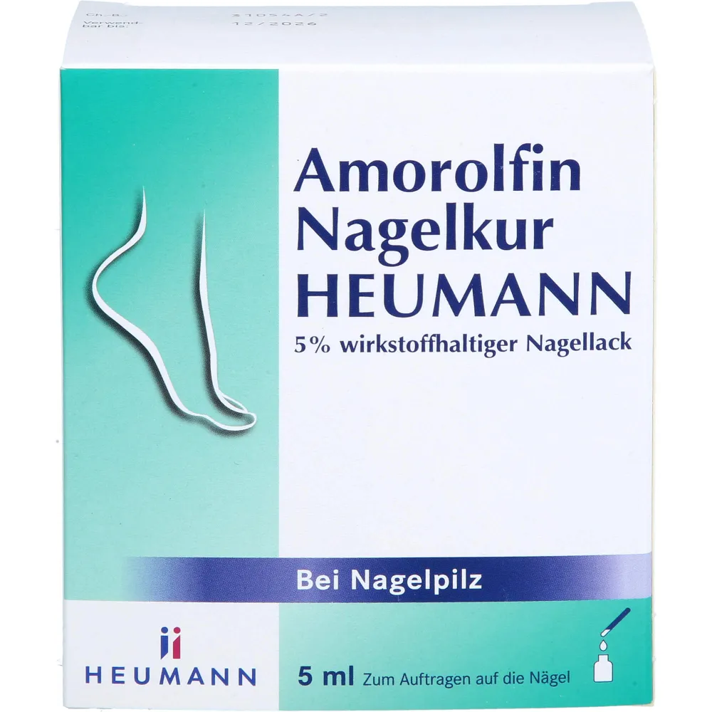 Amorolfin Nagelkur Heumann 5% wst.halt.Nagellack 5 ml