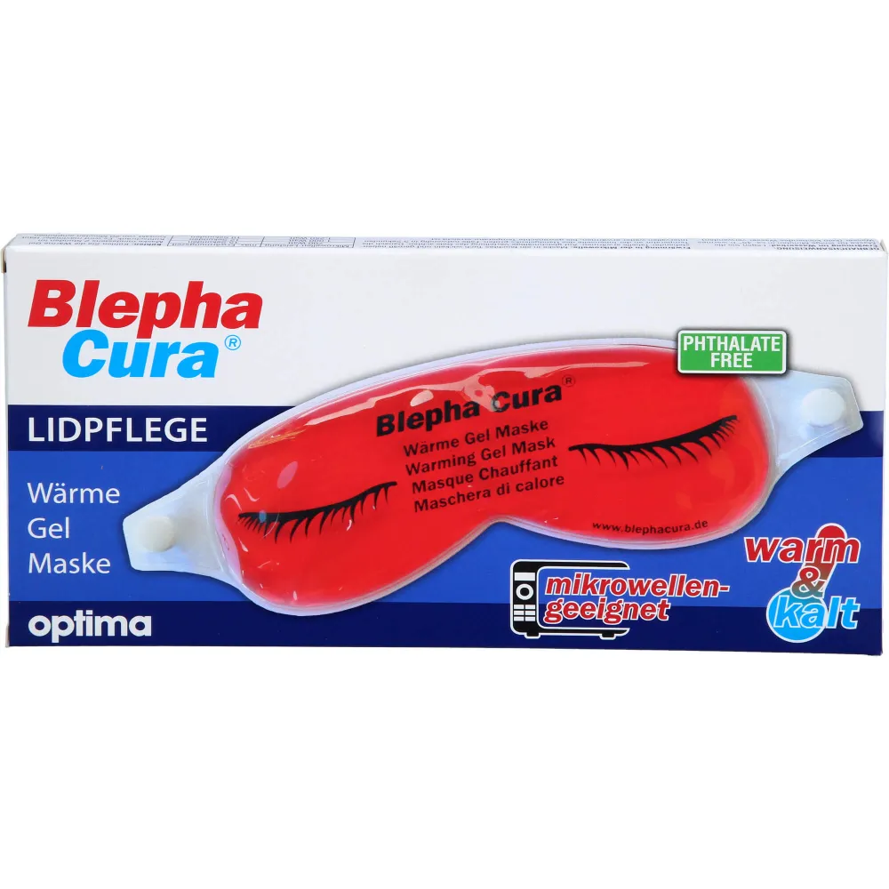 Blephacura Wärme Gel Maske 1 St