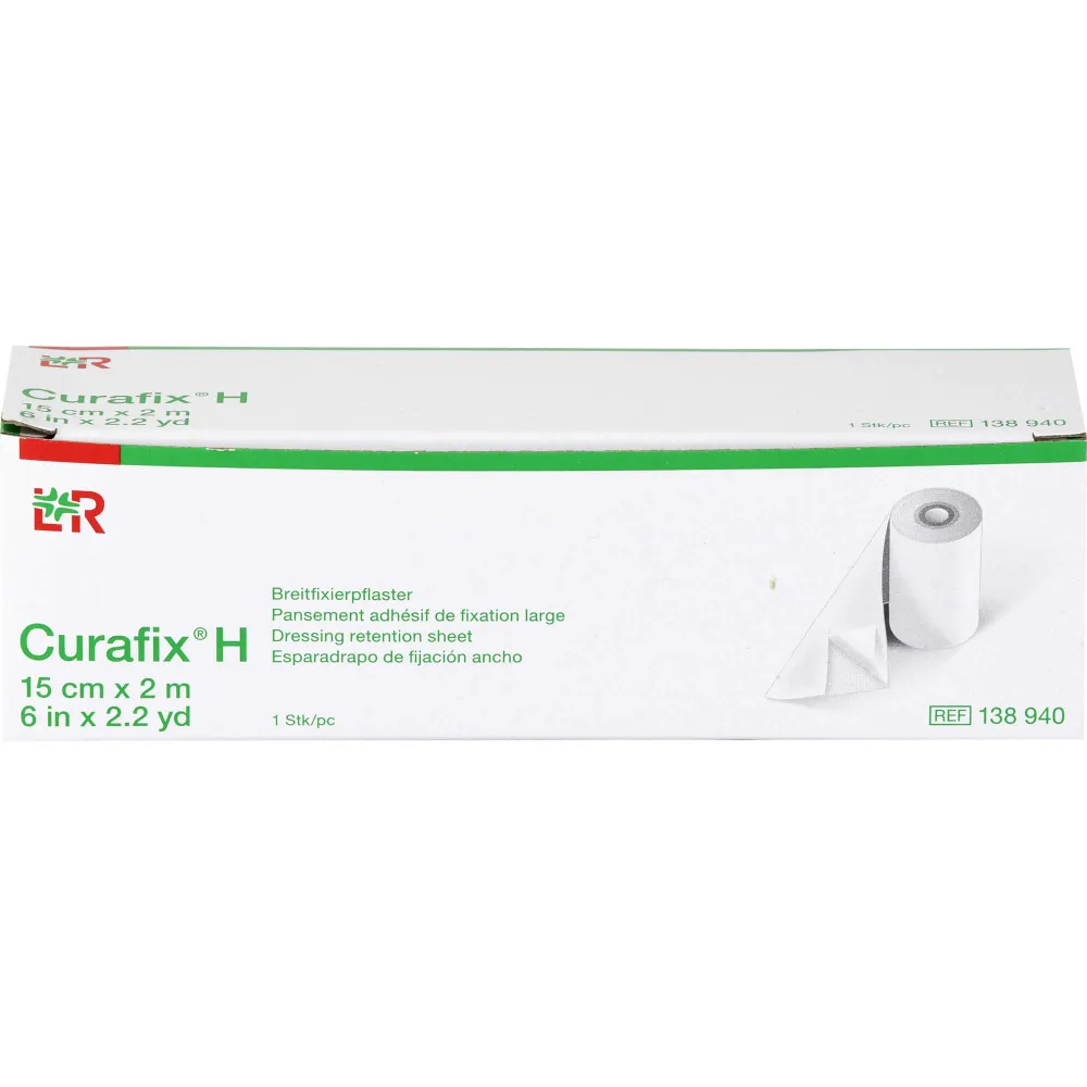 Curafix H Fixierpflaster 15 cmx2 m 1 St
