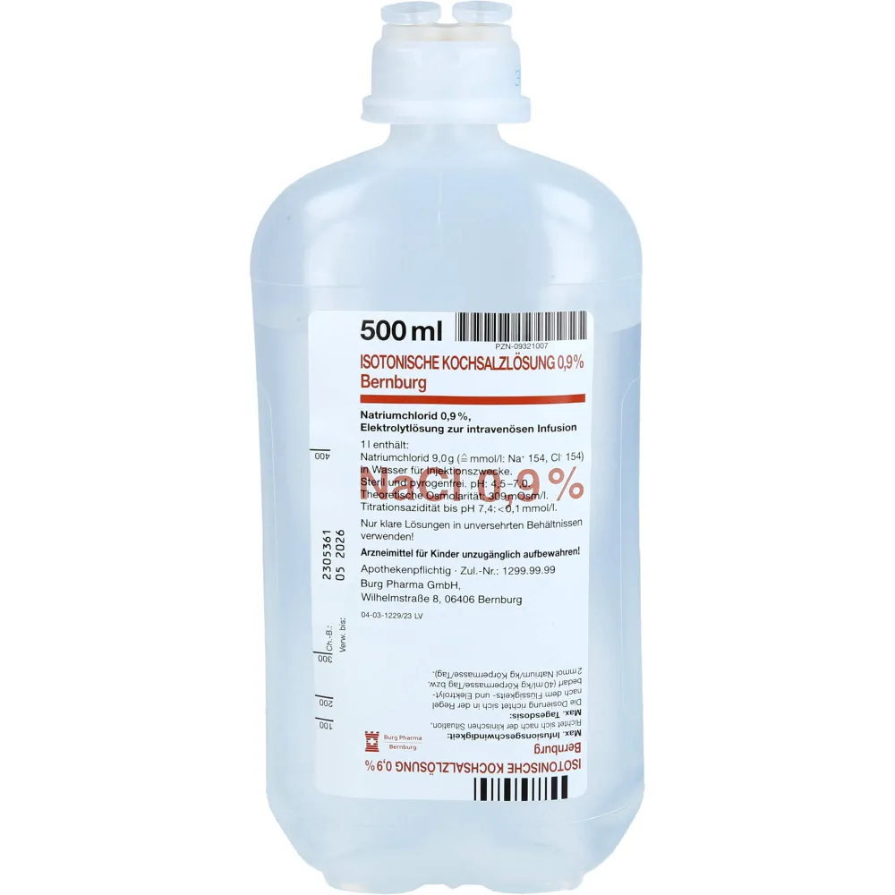 Isotonische Kochsalzlsg.0,9% Bernburg Inf.-L.Pe 5000 ml