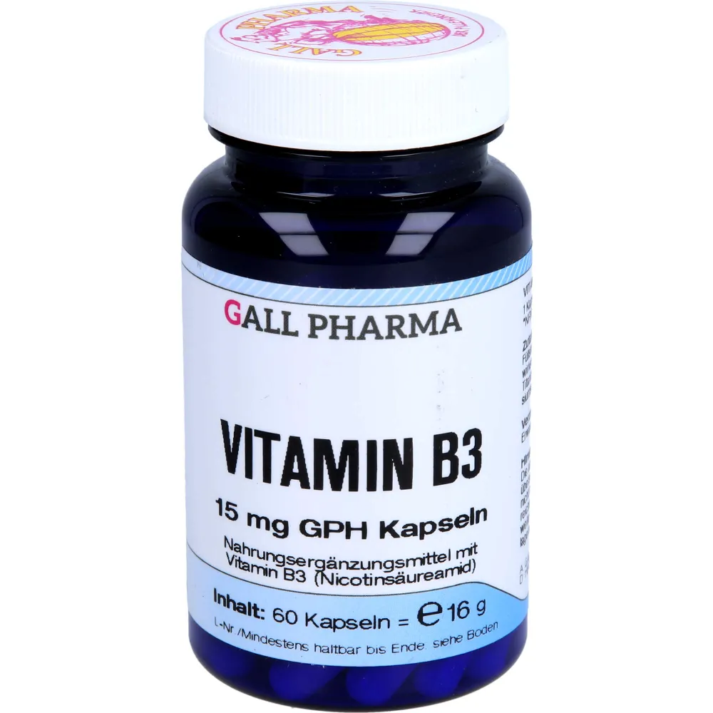 Vitamin B3 15 mg Gph Kapseln 60 St