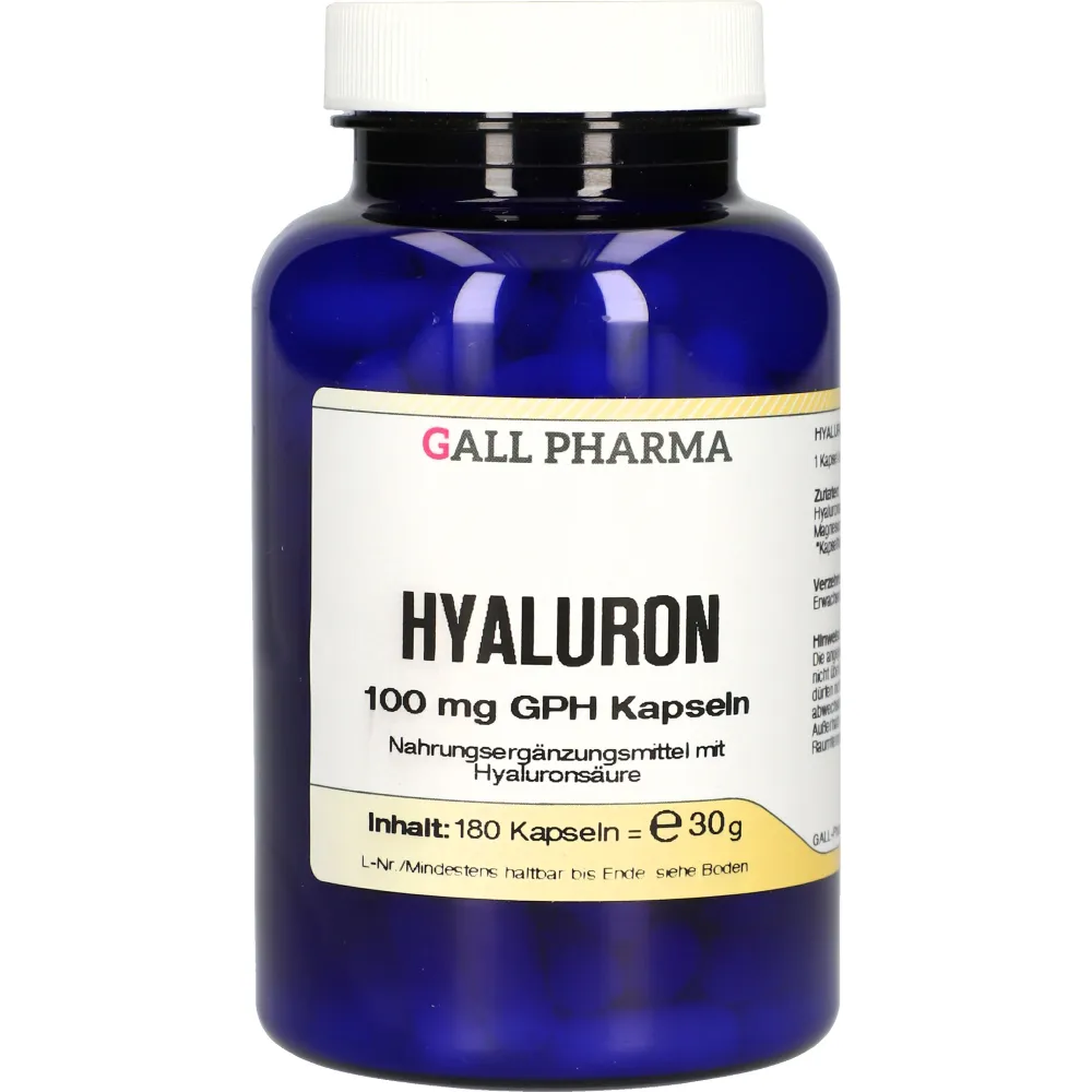 Hyaluron 100 mg Gph Kapseln 180 St
