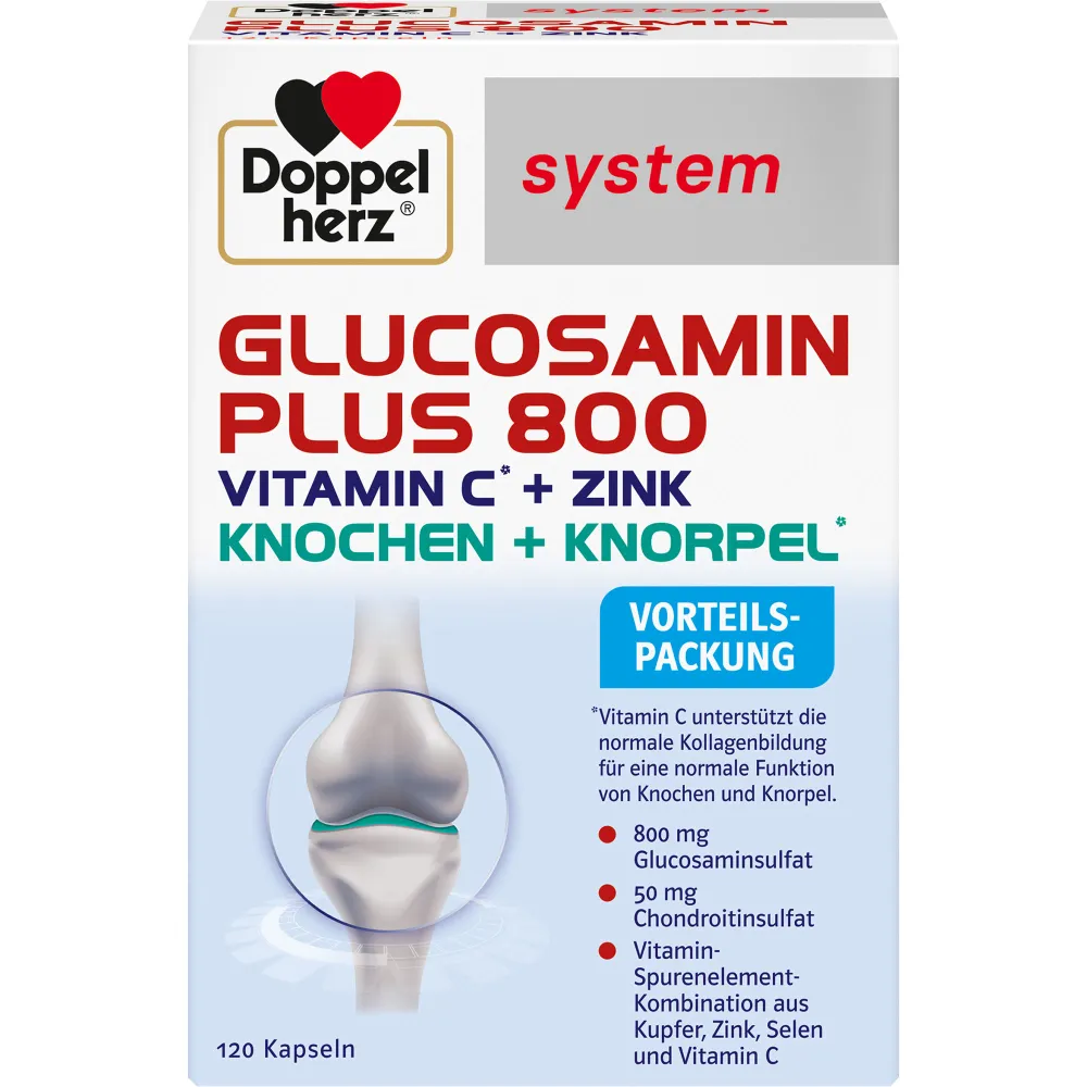 Doppelherz Glucosamin Plus 800 system Kapseln 120 St