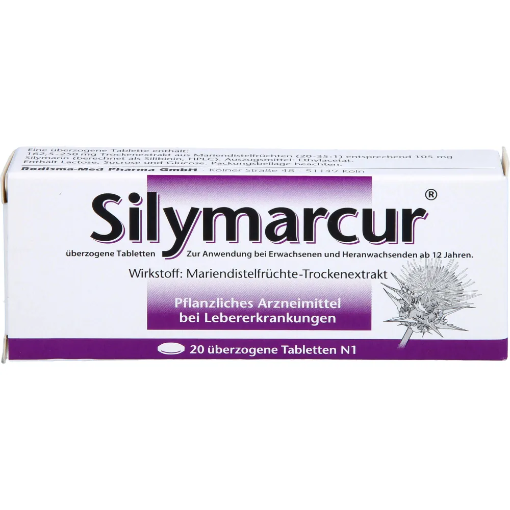 Silymarcur überzogene Tabletten 20 St
