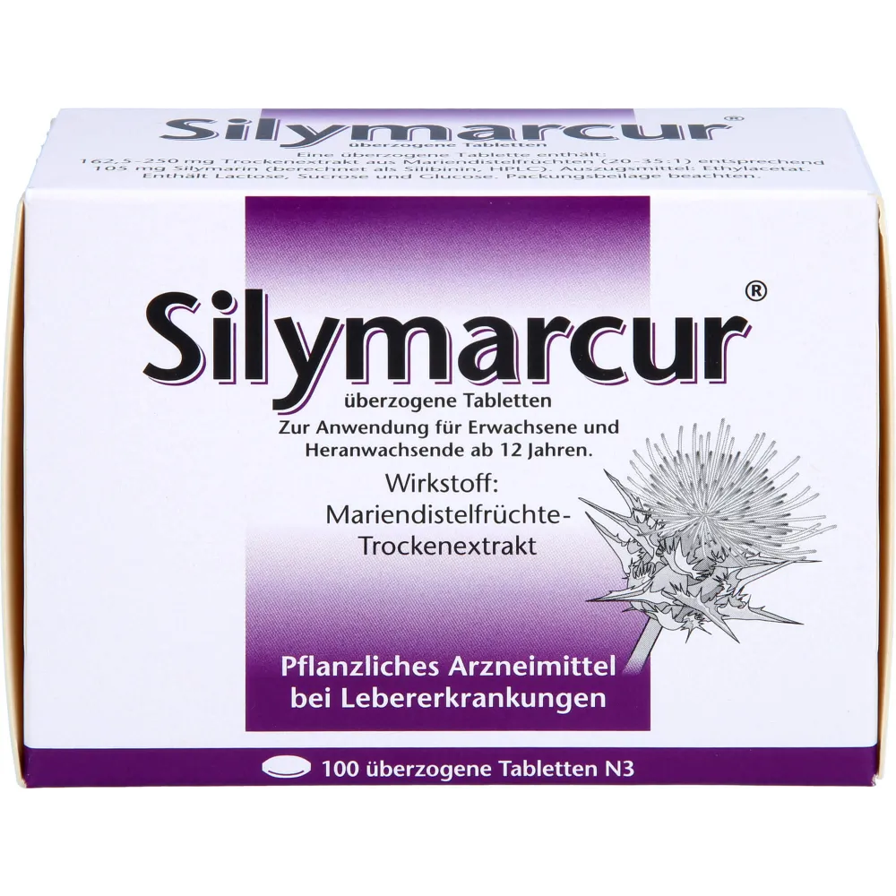 Silymarcur überzogene Tabletten 100 St