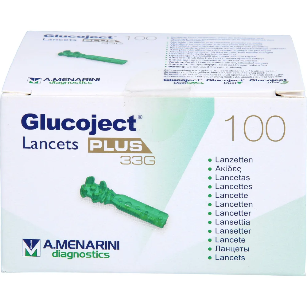Glucoject Lancets 100 St