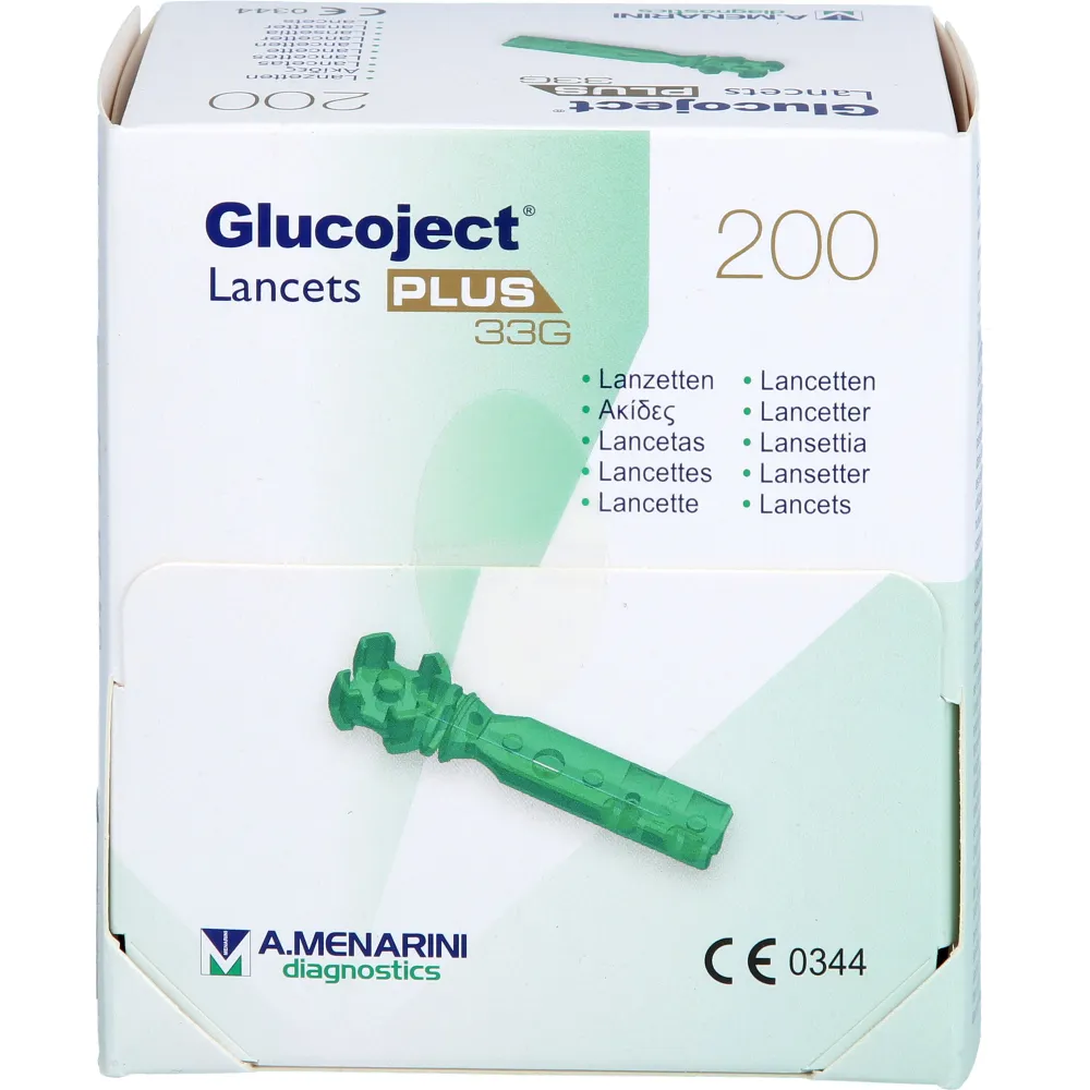 Glucoject Lancets 200 St