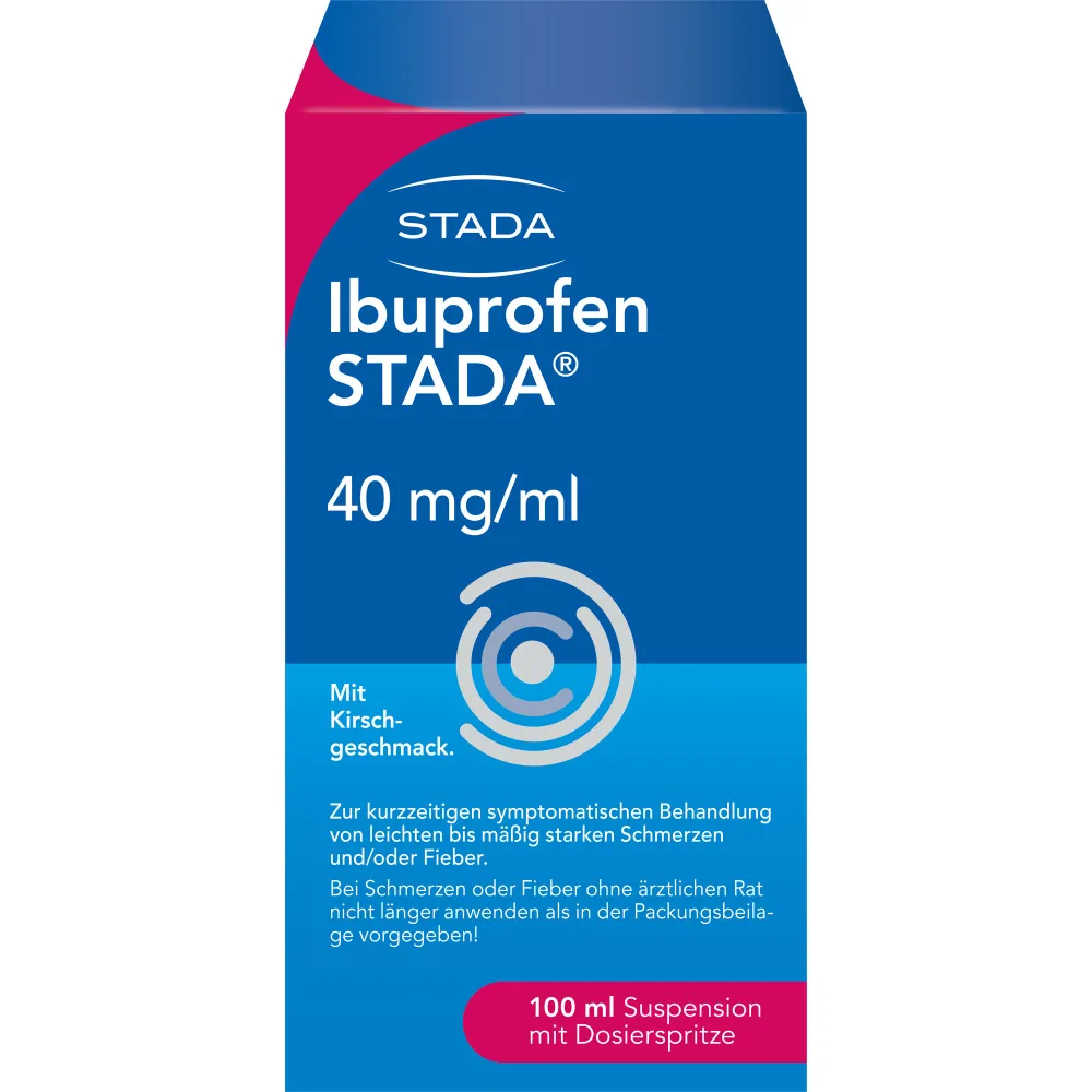 Ibuprofen Stada 40 mg/ml Suspension zum Einnehmen 100 ml