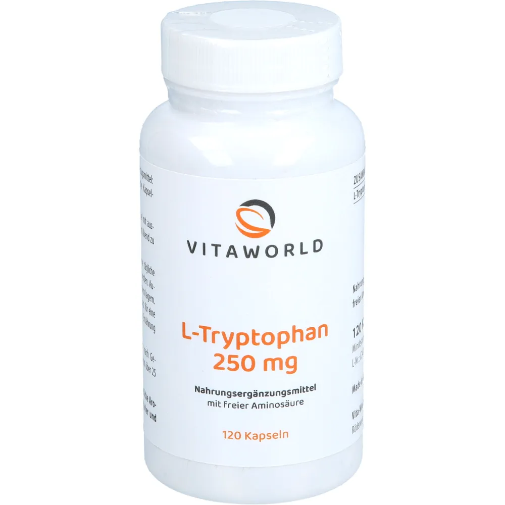 L-Tryptophan 250 mg Kapseln 120 St