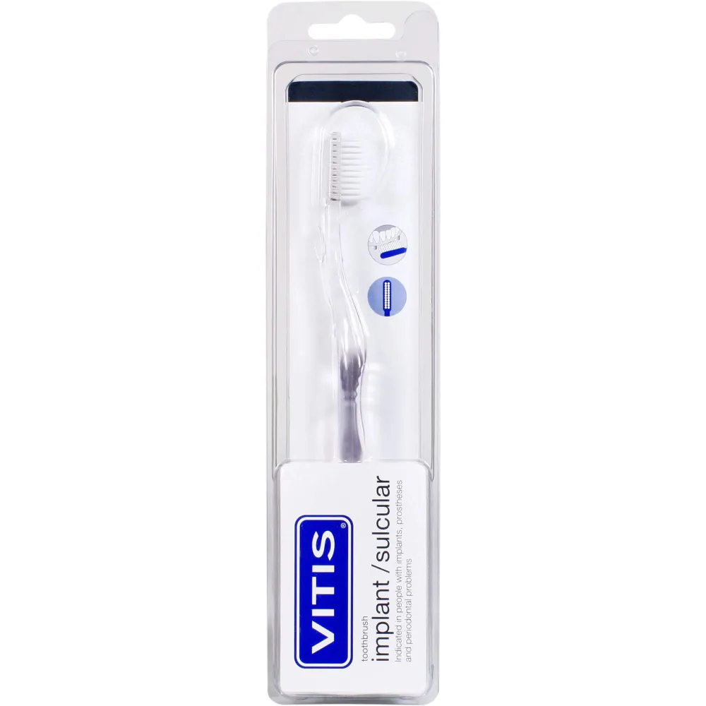 Vitis implant sulcus/sulcular Zahnbürste 1 St