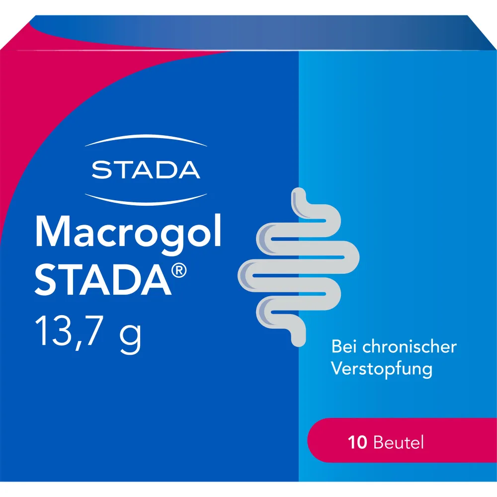 Macrogol Stada 13,7 g Plv.z.Her.e.Lsg.z.Einnehmen 10 St