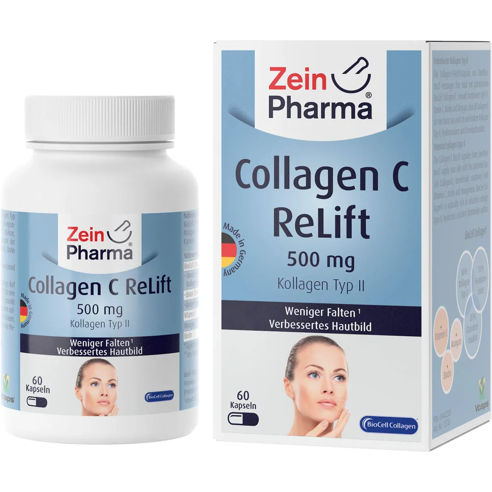 Collagen C ReLift Kapseln 500 mg 60 St