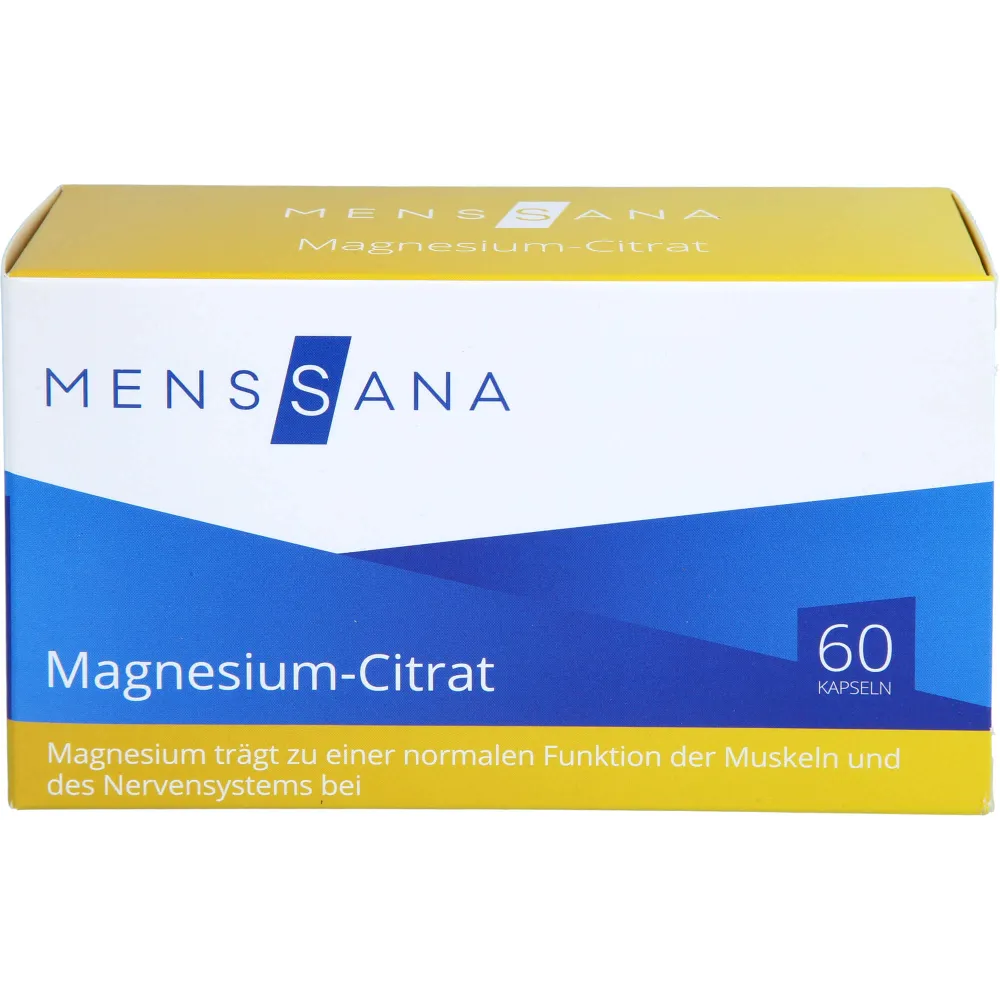 Magnesiumcitrat MensSana Kapseln 60 St