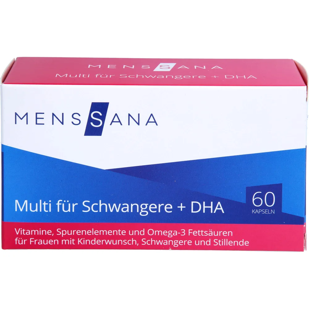 Multi Für Schwangere+Dha MensSana Kapseln 60 St