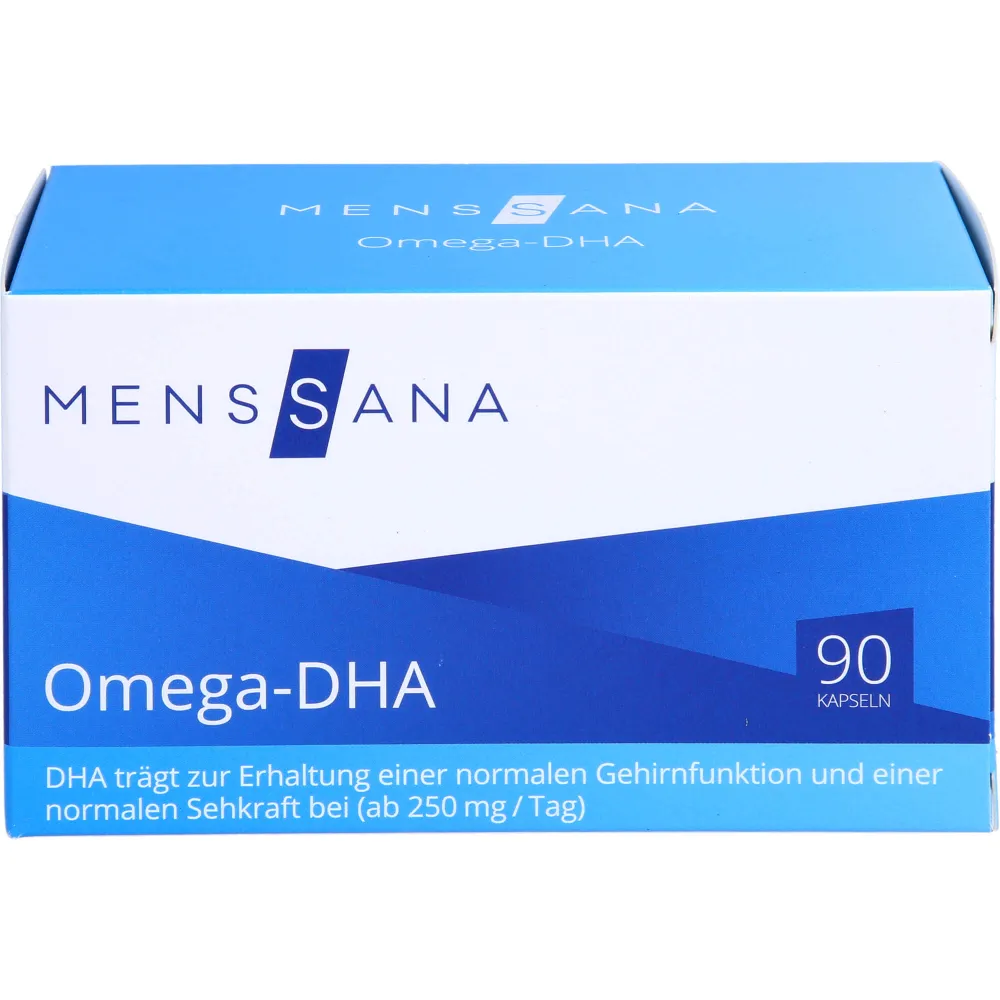 Omega Dha MensSana Kapseln 90 St